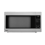 LG LCRT2010ST 2.0 Cu Ft Counter Top Microwave Oven With True Cook Plus and EZ Clean Oven, Stainless Steel - Optional Trim Kit Available